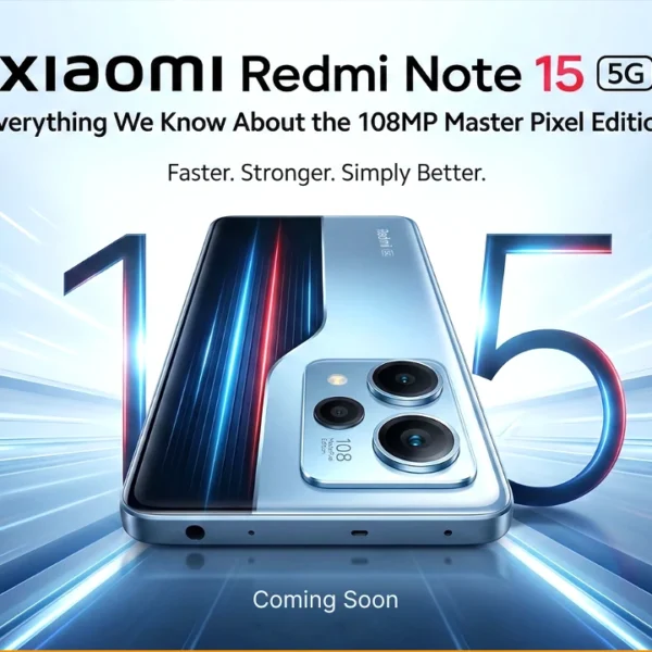 Discover everything we know about the upcoming Xiaomi Redmi Note 15 5G. Featuring a 108MP Master Pixel camera, this edition promises to be faster, stronger, and simply better. Get the latest details here before it launches.