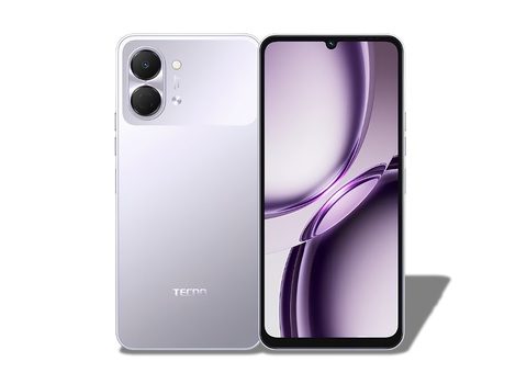 Tecno Spark Go 3 Aurora Purple smartphone design
