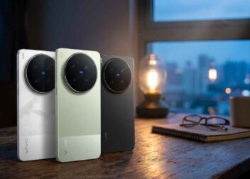 vivo X300 Ultra in Silver, Victory Green, and Eclipse Black variants