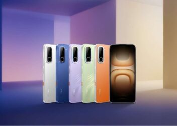 Infinix Hot 70 all official color variants including Night Pulse, Dive Blue, Silver Dancer, Thermo Orange, and the front screen design.