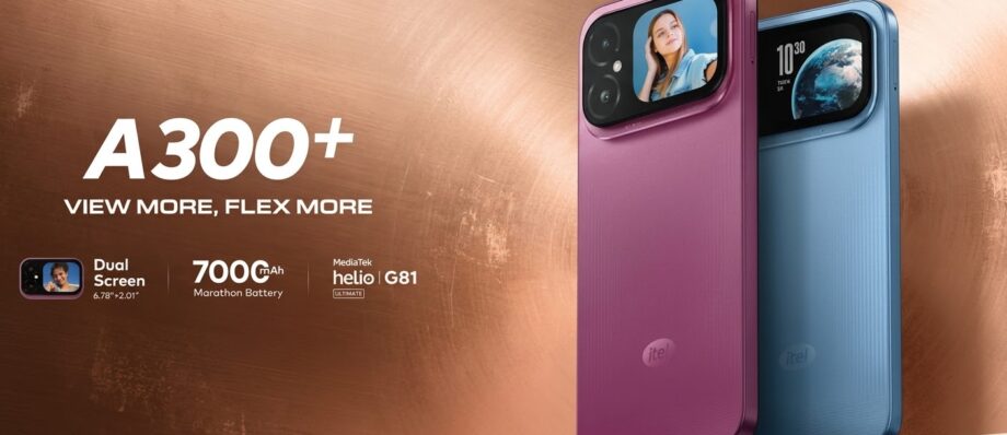 itel A300 Plus Launched in Bangladesh with Interactive Dual Screen and 7,000mAh Battery: Check Price and Full Features 1 5751